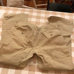 AE khaki pants women’s 12
